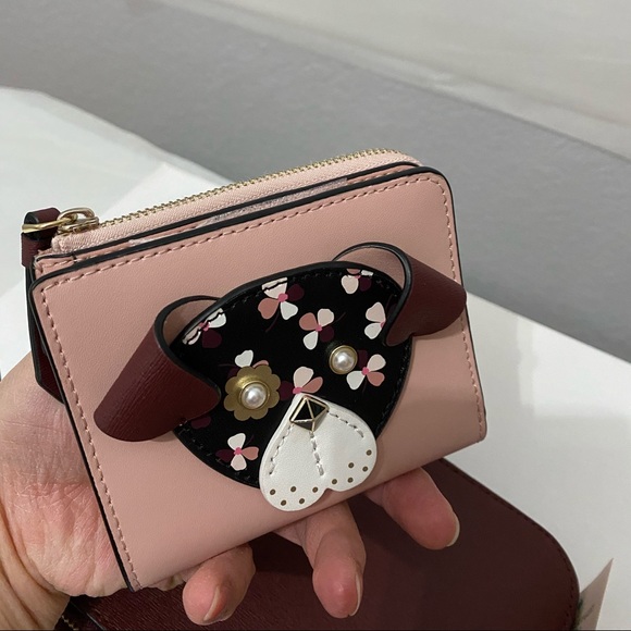 🚫SOLD🚫🔮NEW🔮Kate Spade 3D puppy crossbody bag & wallet set - Picture 2 of 8